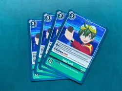 App Link BT21-097 Playset World Convergence Digimon Card x4 - Image 1