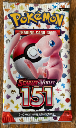 Pokemon 151 Booster Pack - 10 Cards / Pack - NEW / SEALED - Image 1