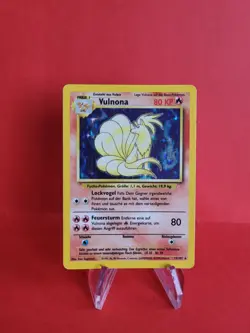 Pokemon Karte/card - Ninetales Vulnona 12/102 - Base Set Holo - Excellent - Image 1