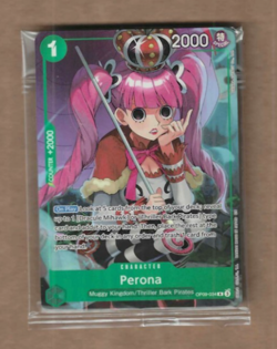 Perona (Illustration Box Vol.4) OP09-034 One Piece Promo Sealed Foil Card - Image 1