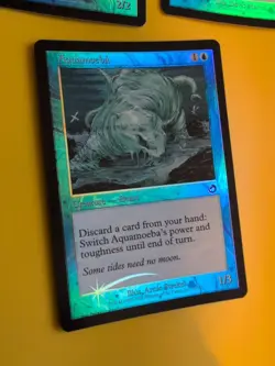 MTG 3 Card. Foil. Torment. Ghostly Wings, Aquameba & Hydromorph Guardian - Image 3