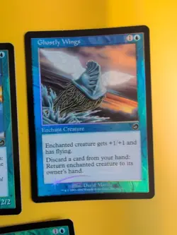 MTG 3 Card. Foil. Torment. Ghostly Wings, Aquameba & Hydromorph Guardian - Image 5