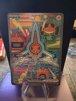 Rotom Ex 125/094 Pokemon Phantasmal Flames Special Illustration Mint TCG Card - Image 1