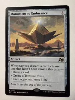 Monument to Endurance [Aetherdrift] Magic MTG DFT NM - Image 1