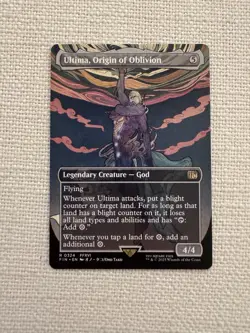 Ultima, Origin of Oblivion R0324 Borderless - FINAL FANTASY MTG NM - Image 1