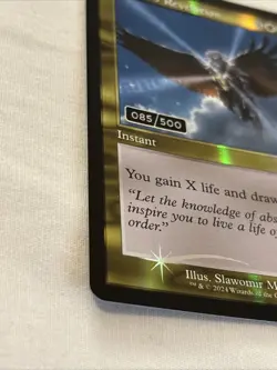 Magic The Gathering MTG Sphinxs Revelation Retro Foil Serialized 085/500 Mint - Image 2