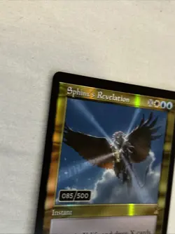 Magic The Gathering MTG Sphinxs Revelation Retro Foil Serialized 085/500 Mint - Image 5