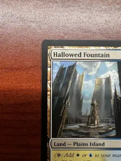 Magic the Gathering Hallowed Fountain Return to Ravnica lightly played - Image 2