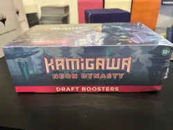 MTG Magic Kamigawa: Neon Dynasty DRAFT Booster Box SEALED - Image 1