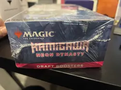 MTG Magic Kamigawa: Neon Dynasty DRAFT Booster Box SEALED - Image 2