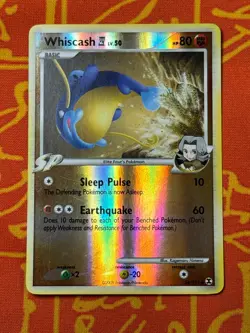 POKEMON TCG WHISCASH 54/111 REVERSE HOLO UNCOMMON NEAR MINT RISING RIVALS - Image 1
