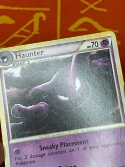 POKEMON TCG HAUNTER 35/102 NON HOLO UNCOMMON EXCELLENT TRIUMPHANT - Image 3