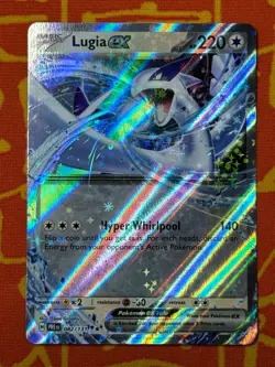 POKEMON TCG LUGIA EX 082/131 HALF ART NEAR MINT PRISMATIC EVOLUTION - Image 1