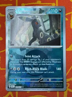 POKEMON TCG UMBREON 059/131 POKEBALL REVERSE NEAR MINT PRISMATIC EVOLUTION - Image 1