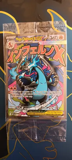 SEALED/New Pokemon Phantasmal Flames Mega Charizard ex & Oricorio ex UPC Promo - Image 1