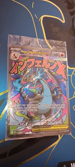 SEALED/New Pokemon Phantasmal Flames Mega Charizard ex & Oricorio ex UPC Promo - Image 2