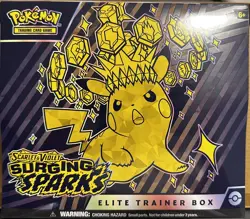 🇨🇦 Pokemon TCG Scarlet & Violet Surging Sparks Elite Trainer Box NEW SEALED - Image 1