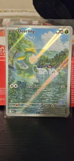 Pokemon TCG Deerling 91/86 IR White Flare English Card Mint Condition - Image 1