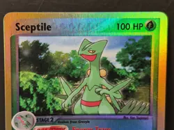 Pokemon TCG Sceptile 20/109 - EX Ruby & Sapphire - Reverse Holo Rare NM - Image 2