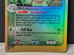 Pokemon TCG Sceptile 20/109 - EX Ruby & Sapphire - Reverse Holo Rare NM - Image 3