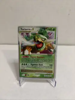Pokemon Torterra LV.X (Black Star Promo) DP09 Diamond and Pearl English LP - Image 1