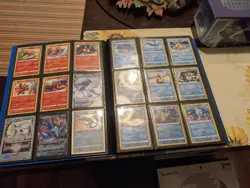 Pokemon TCG Silver Tempest 94% Partial Set Binder + ETB Box & Lot Bulk NM - Image 4