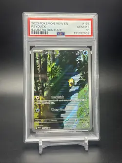 Pokemon Psyduck 175/165 Scarlet & Violet 151 Illustration Rare GEM MINT PSA 10 - Image 1