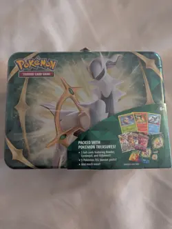 Pokemon TCG: Arceus Collector’s Chest Lunchbox Tin, Spring 2022, Sealed - Image 1