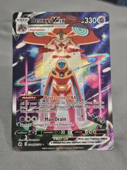 POKEMON TCG - CROWN ZENITH GALARIAN GALLERY - DEOXYS VMAX (NM/M) GG45/GG70 - Image 1