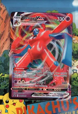 Pokemon TCG Deoxys VMAX SWSH267 - SWSH Black Star Promo NM/M - Image 1