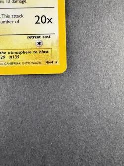Jolteon 1st Edition Holo 1999 Pokemon Jungle 4/64 - Image 5