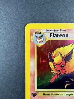Flareon 1st Edition Holo 1999 Pokemon Jungle 3/64 - Image 3