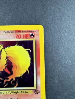 Flareon 1st Edition Holo 1999 Pokemon Jungle 3/64 - Image 4