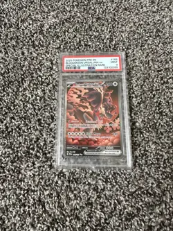 Pokemon TCG Bloodmoon Ursaluna EX Special Illustration Rare 168/131 PSA MINT 9 - Image 1