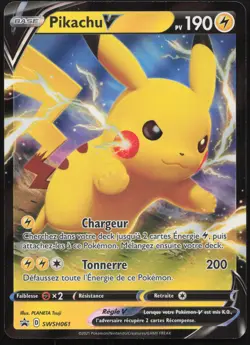 Carte Pokemon Pikachu-V SWSH061 Promo SWSH Francais - Image 1