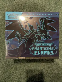Pokemon TCG Mega Evolution - Phantasmal Flames Elite Trainer Box ETB - Image 1