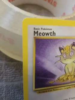 Pokemon Jungle Set COMMON Meowth 56/64 - Near Mint (NM) Condition - Image 2
