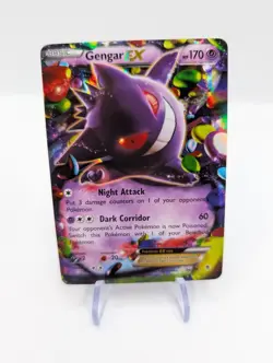 Pokemon TCG Gengar Phantom Forces 34/119 Holo Holo Rare EX - Image 1