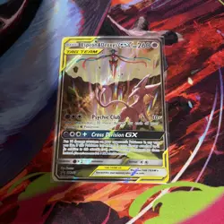 Pokemon TCG Espeon & Deoxys GX SM240 Black Star Promo Full Art Holo - Image 1