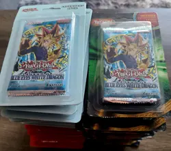 Yu-Gi-Oh Legendary Blister Packs Legend of Blue Eyes Metal Raiders Sealed READ - Image 1