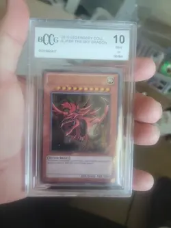 Slifer the Sky Dragon LC01-EN002 Yu-Gi-Oh Legendary Collection 1 BCCG 10 - Image 1