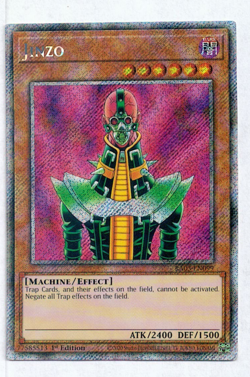 Yugioh Yu-Gi-Oh! Jinzo RA03-EN099 1st edition Platinum Secret Rare NM - Image 1