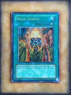 Yugioh Mage Power DB1-EN245 Ultra Rare LP - Image 1