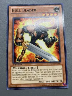 Yu-Gi-Oh! Bull Blader Common 1st Edition ABYR-EN002 HP - Image 1