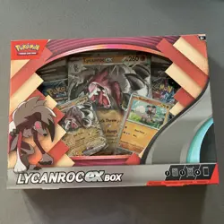 Pokemon TCG Lycanroc Ex Box - NEW & SEALED OFFICIAL Pokemon trading cards - Image 1