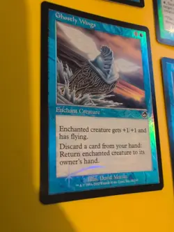 MTG 4 Card. Hydromorph Guardian, Gull,Aquameba,Ghostly Wings. Foils. Torment. - Image 3