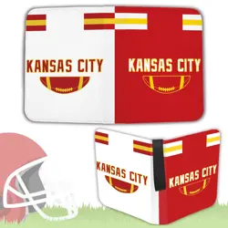Football Card Binder with Sleeves 400 Pocket, Kansas City Football Card Holde... - Image 5