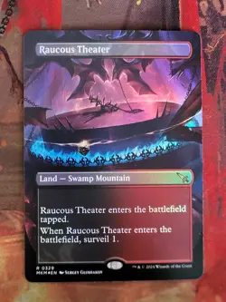 MTG Card : Raucous Theater (Murders at Karlov Manor) BORDERLESS FOIL - Image 1