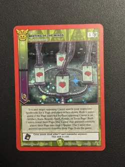 MetaZoo Disclosure 2.0 Meeting Of The Minds 7/19 Full Holo Card (NM) - Image 1