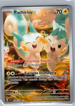 Pachirisu 208/198 SV01: Scarlet & Violet Base Set - Pokemon Card - NM - Image 1